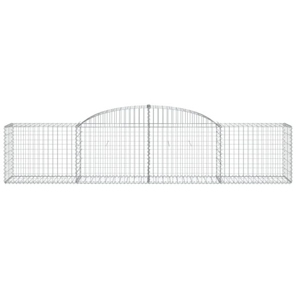 Cesti Gabbioni Ad Arco 12 Pz 300x50x60/80 Cm Ferro Zincato - Image 4