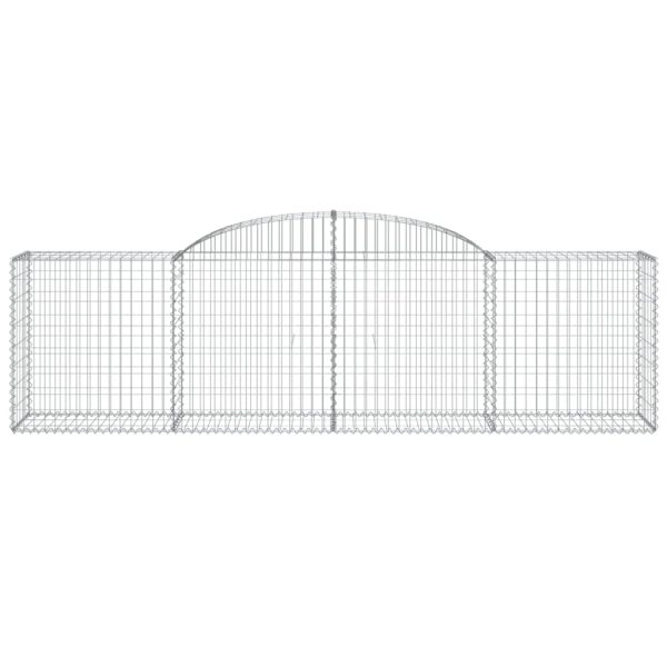 Cesti Gabbioni Ad Arco 11 Pz 300x50x80/100 Cm Ferro Zincato - Image 4