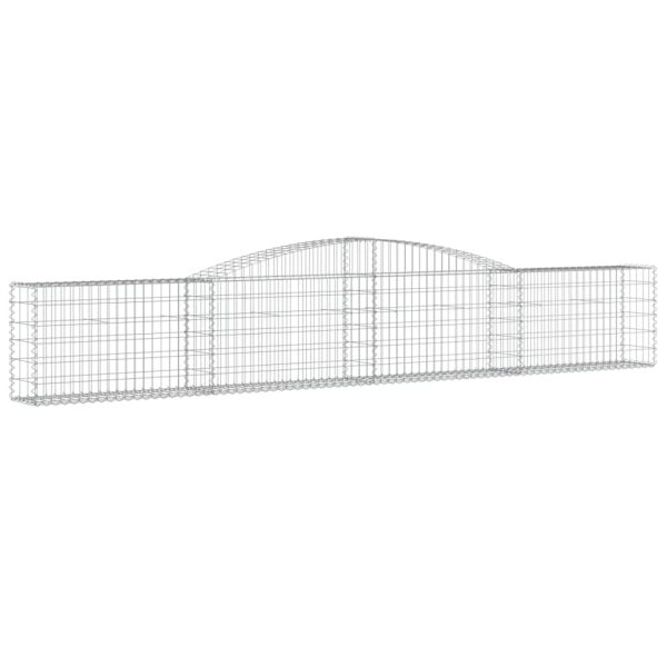 Cesti Gabbioni Ad Arco 6 Pz 400x30x60/80 Cm Ferro Zincato - Image 3