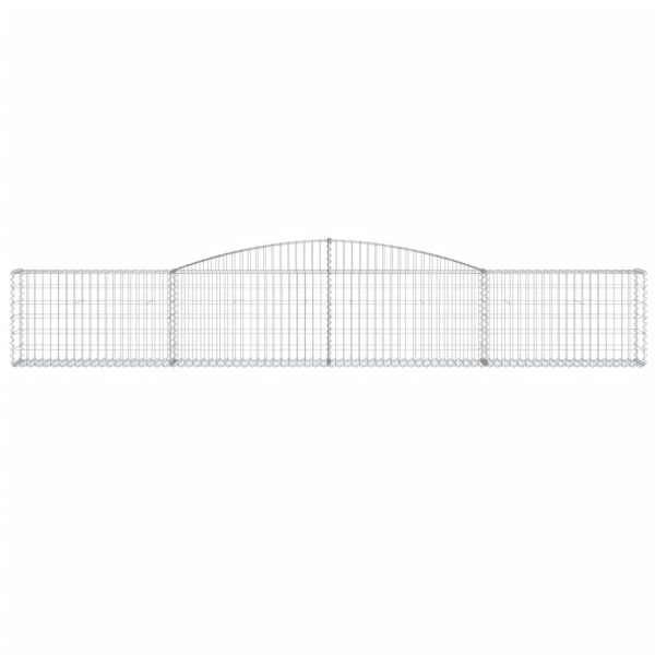 Cesti Gabbioni Ad Arco 8 Pz 400x30x60/80 Cm Ferro Zincato - Image 4