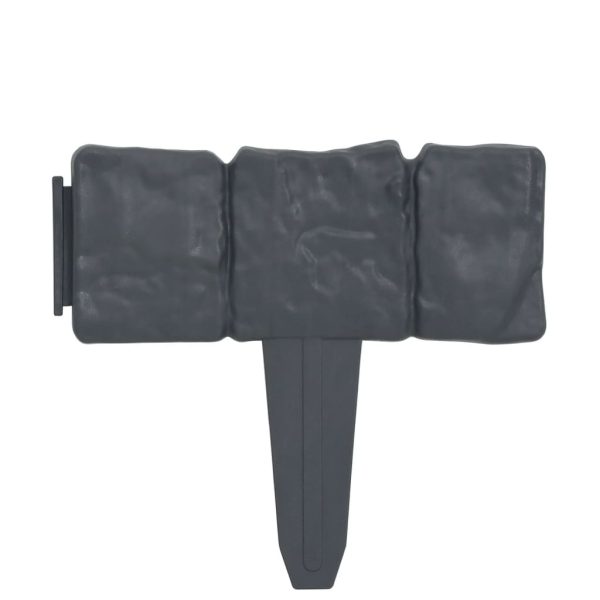 Bordura Di Recinzione Prato Effetto Pietra 41 Pz Plastica 10 M - Image 3