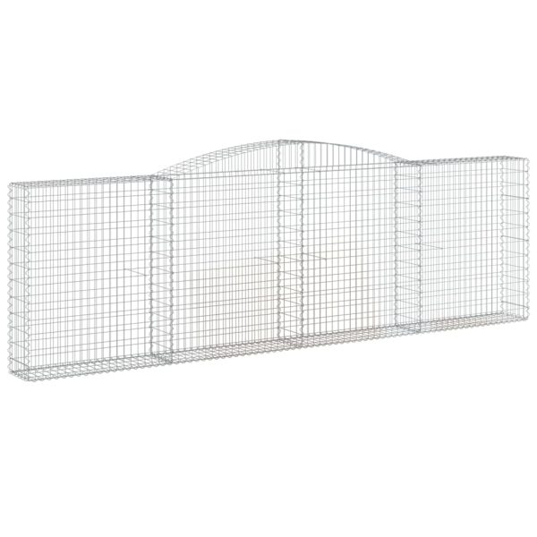 Cesti Gabbioni Ad Arco 4 Pz 400x30x120/140 Cm Ferro Zincato - Image 3
