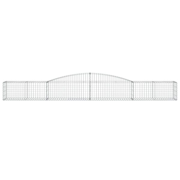 Cesti Gabbioni Ad Arco 2 Pz 400x50x40/60 Cm Ferro Zincato - Image 4