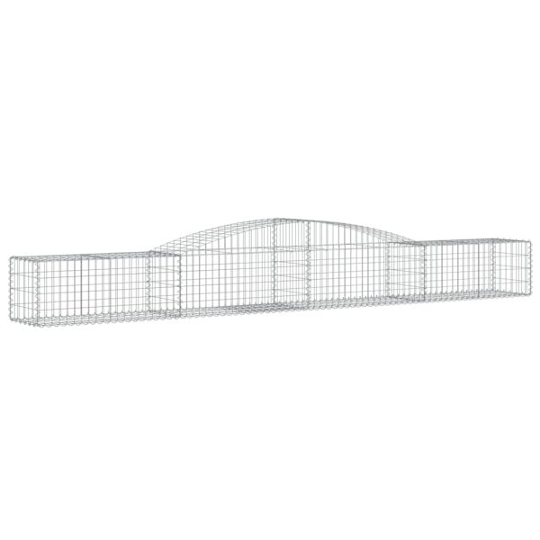 Cesti Gabbioni Ad Arco 6 Pz 400x50x40/60 Cm Ferro Zincato - Image 3