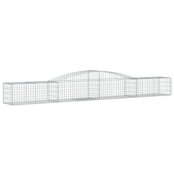 Cesti Gabbioni Ad Arco 9 Pz 400x50x40/60 Cm Ferro Zincato - Image 3