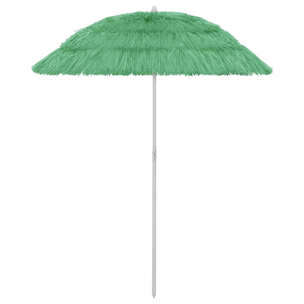 Ombrellone Da Spiaggia Hawaii Verde 180 cm