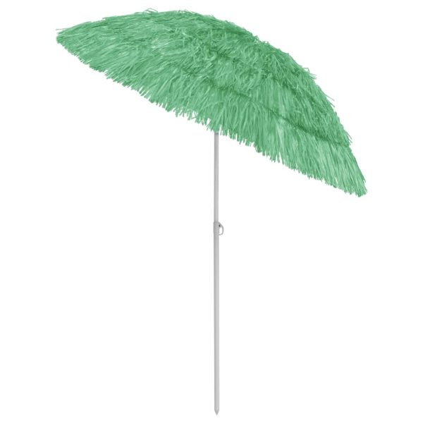 Ombrellone Da Spiaggia Hawaii Verde 180 cm - Image 3