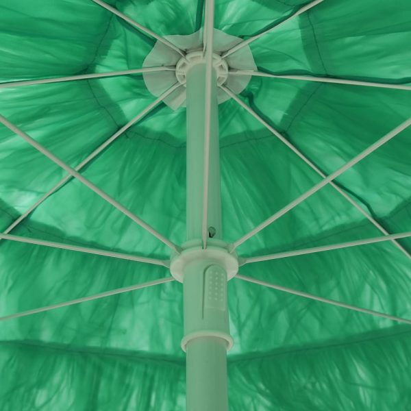 Ombrellone Da Spiaggia Hawaii Verde 180 cm - Image 6