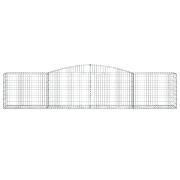 Cesti Gabbioni Ad Arco 4 Pz 400x50x80/100 Cm Ferro Zincato - Image 4