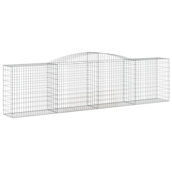 Cesti Gabbioni Ad Arco 9 Pz 400x50x100/120 Cm Ferro Zincato - Image 3