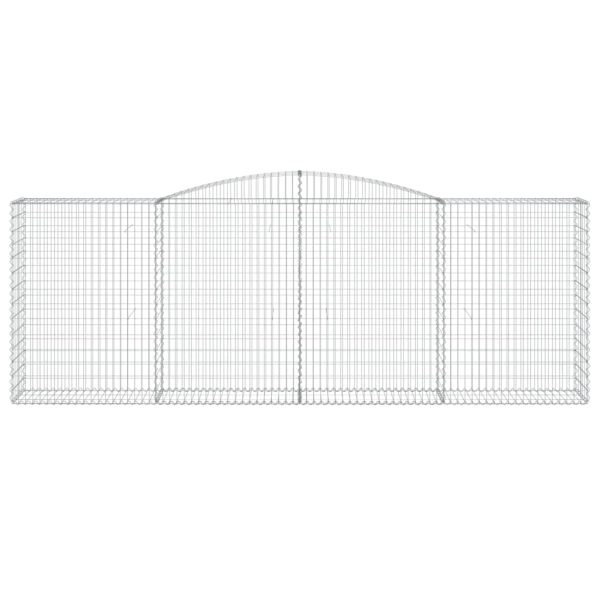 Cesti Gabbioni Ad Arco 4 Pz 400x50x140/160 Cm Ferro Zincato - Image 4