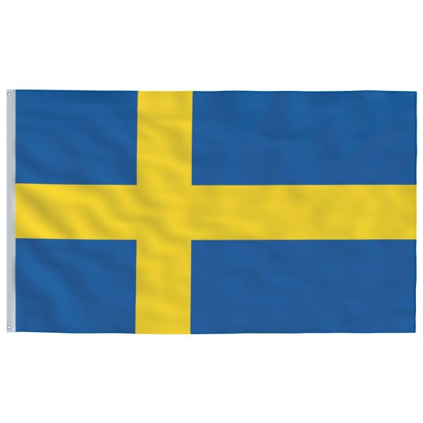 Asta E Bandiera Svezia 6,23 M Alluminio - Image 4