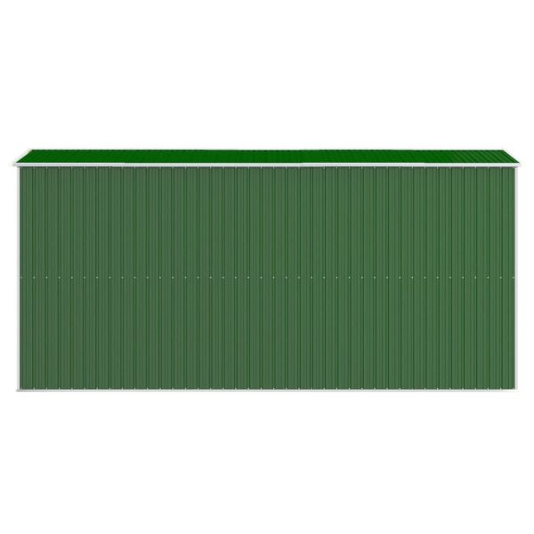 Capanno Da Giardino Verde 192x440x223 Cm Acciaio Zincato - Image 5
