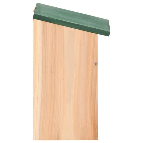 Casette Per Uccelli 10 Pz In Legno Massello Di Abete 12x12x22cm - Image 4