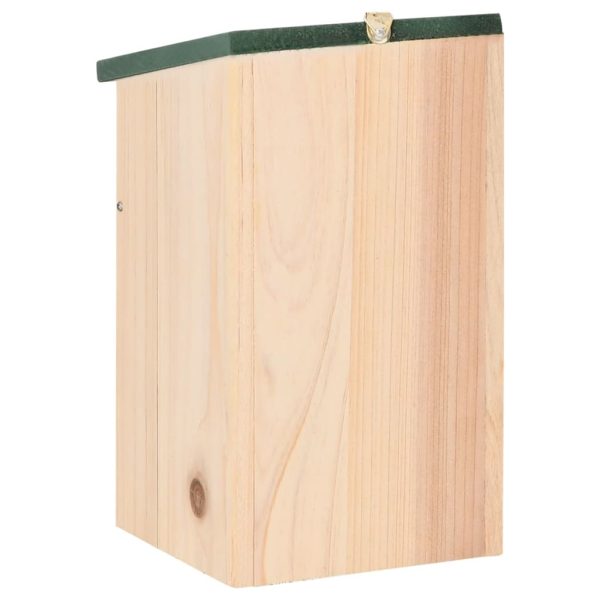 Casette Per Uccelli 10 Pz In Legno Massello Di Abete 12x12x22cm - Image 5