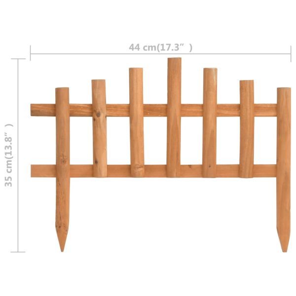 Bordature Per Prato 10 Pz In Legno Di Abete 4,4 M - Image 6