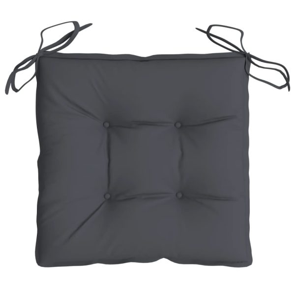 Cuscini Per Sedia 2 Pz Antracite 40x40x7 Cm In Tessuto Oxford - Image 6