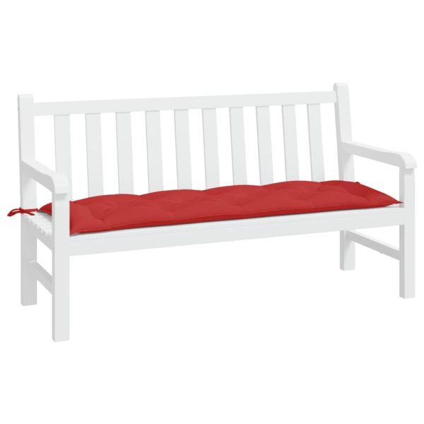 Cuscino Per Panca Rosso 150x50x7 Cm In Tessuto Oxford - Image 3