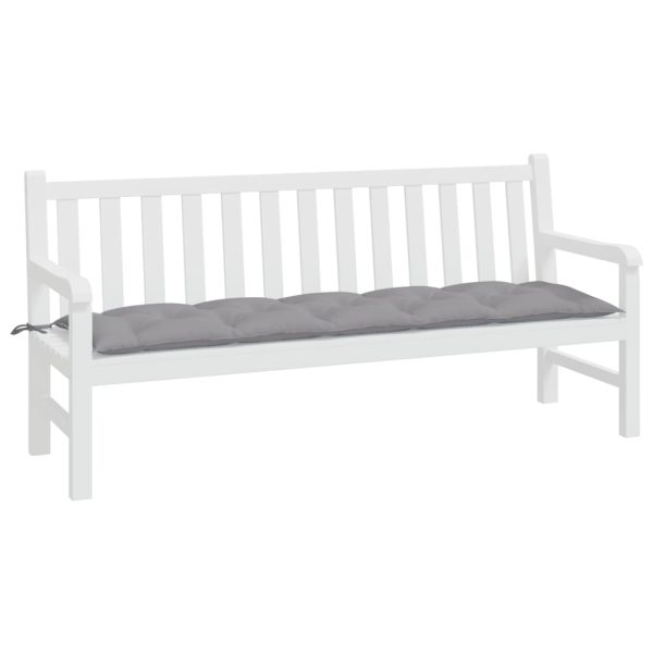 Cuscino Per Panca Grigio 180x50x7 Cm In Tessuto Oxford - Image 3