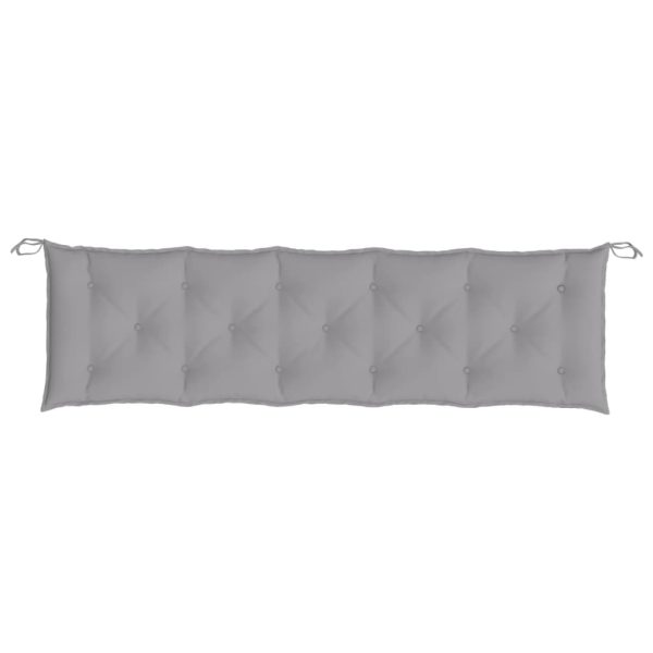 Cuscino Per Panca Grigio 180x50x7 Cm In Tessuto Oxford - Image 4