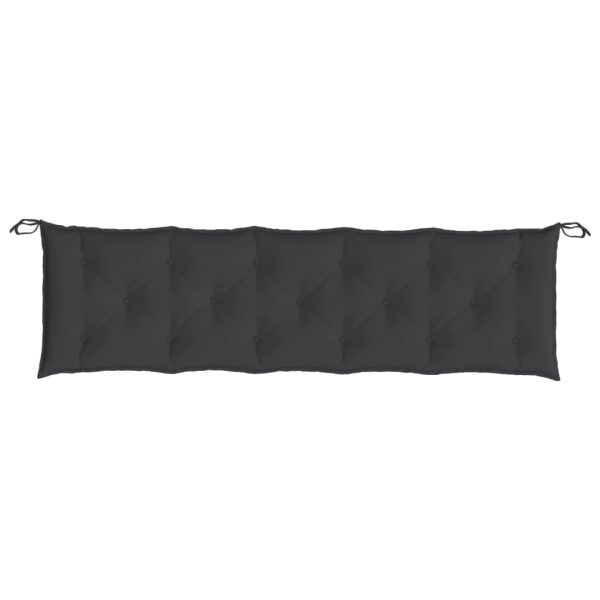Cuscino Per Panca Nero 180x50x7 Cm In Tessuto Oxford - Image 4