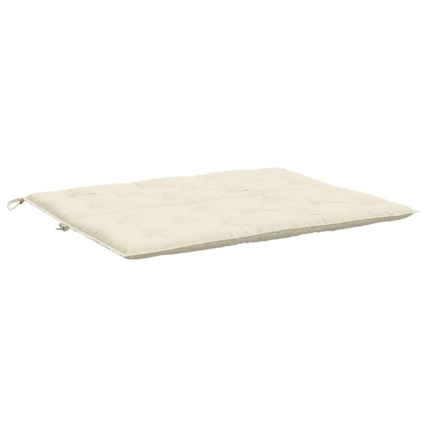 Cuscino Per Panca Bianco Crema 120x(50+50)x7cm Tessuto Oxford - Image 5