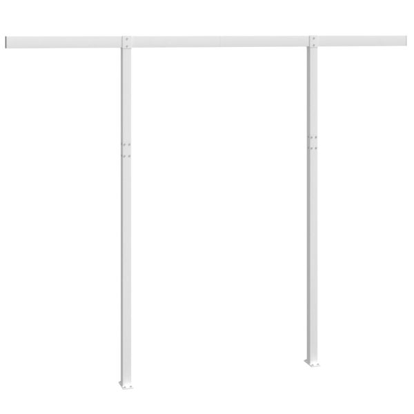 Set Pali Per Tenda Da Sole Bianco 300x245 Cm Ferro - Image 5