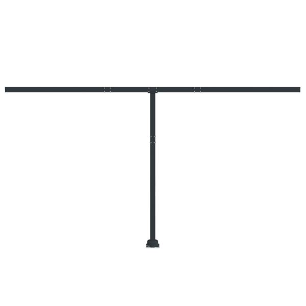 Set Pali Per Tenda Da Sole Antracite 450x245 Cm Ferro - Image 3