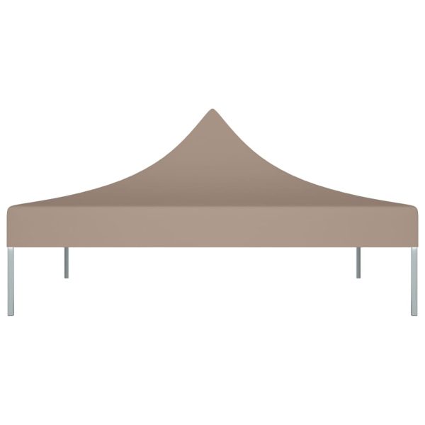 Tetto Per Tendone Per Feste 2x2 M Grigio Talpa 270 G/m² - Image 3