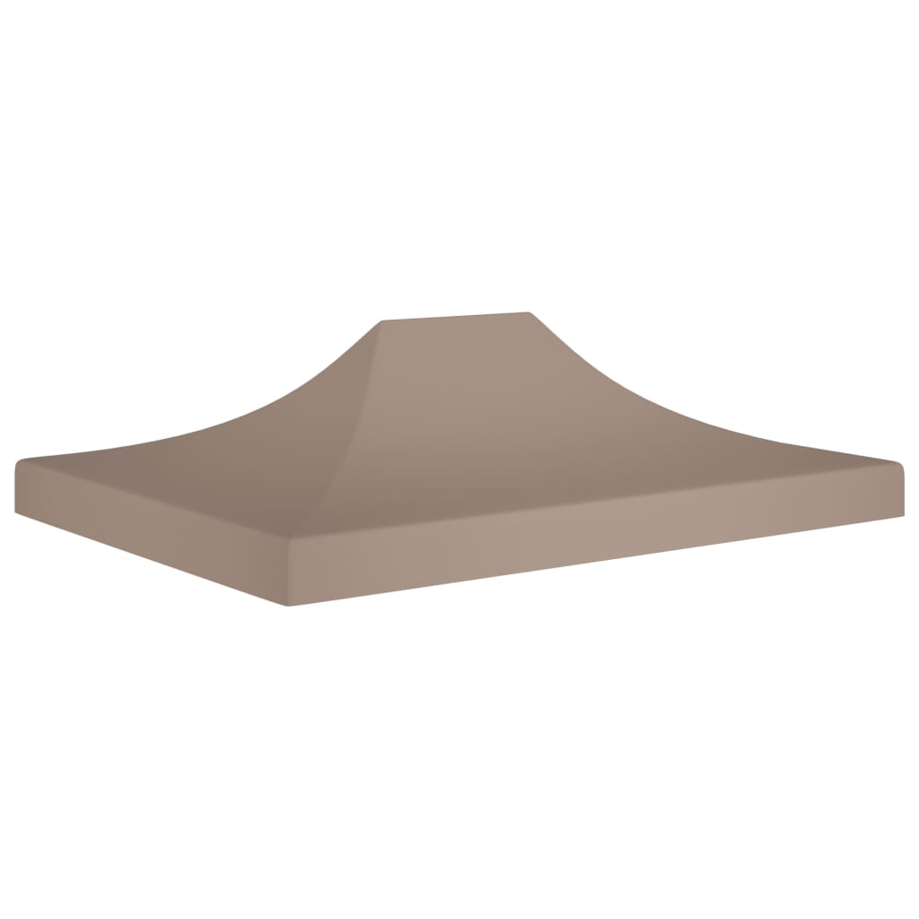 Tetto Per Tendone Per Feste 4x3 M Grigio Talpa 270 G/m²