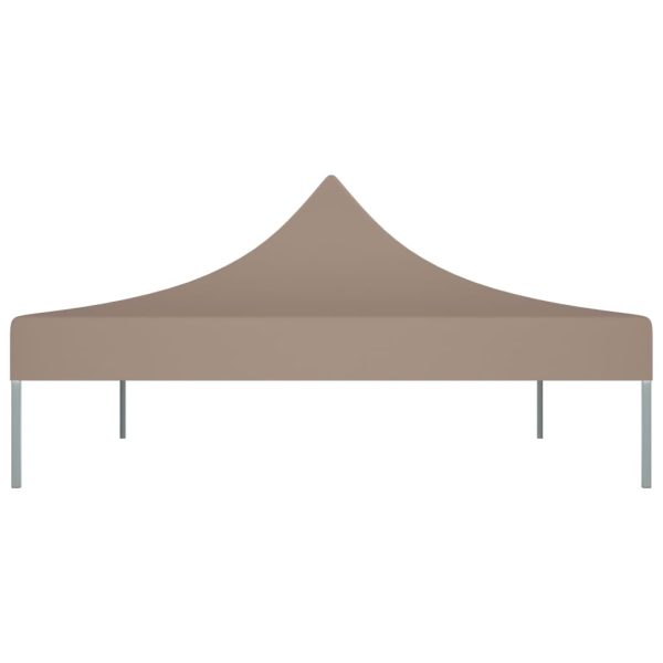 Tetto Per Tendone Per Feste 4x3 M Grigio Talpa 270 G/m² - Image 4