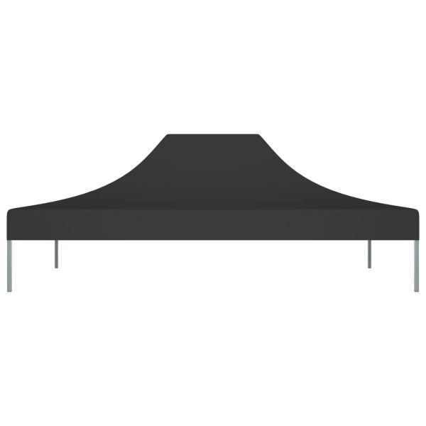 Tetto Per Tendone Per Feste 4,5x3 M Nero 270 G/m² - Image 3
