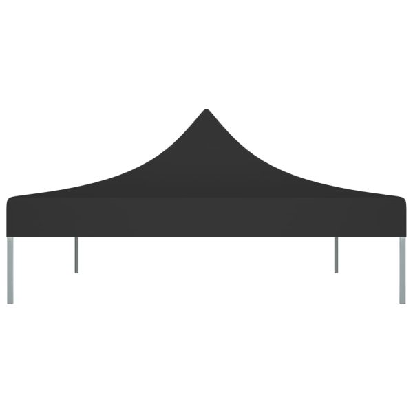 Tetto Per Tendone Per Feste 4,5x3 M Nero 270 G/m² - Image 4