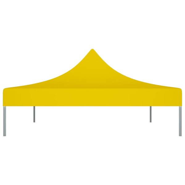 Tetto Per Tendone Per Feste 4,5x3 M Giallo 270 G/m² - Image 4