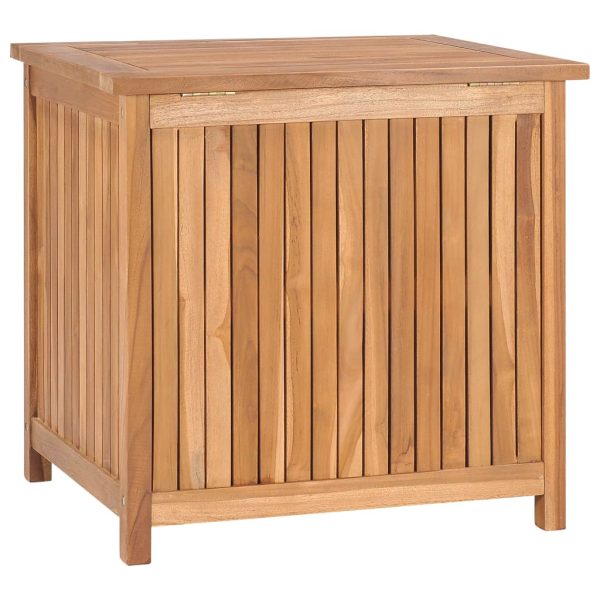Baule Da Giardino 60x50x58 Cm In Legno Massello Di Teak - Image 4