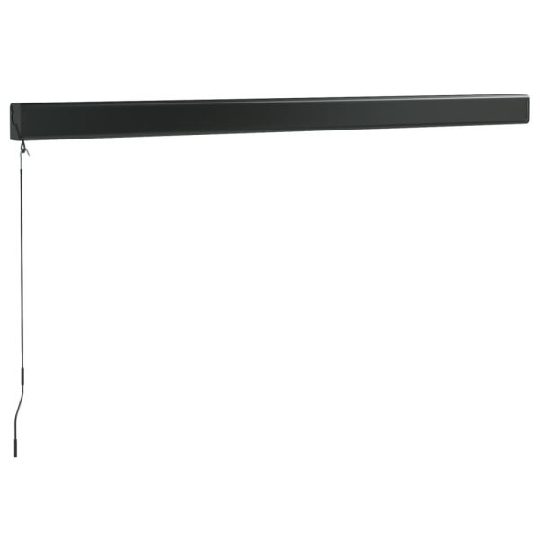 Tenda Retrattile Arancione E Marrone 3x2,5m Tessuto E Alluminio - Image 6