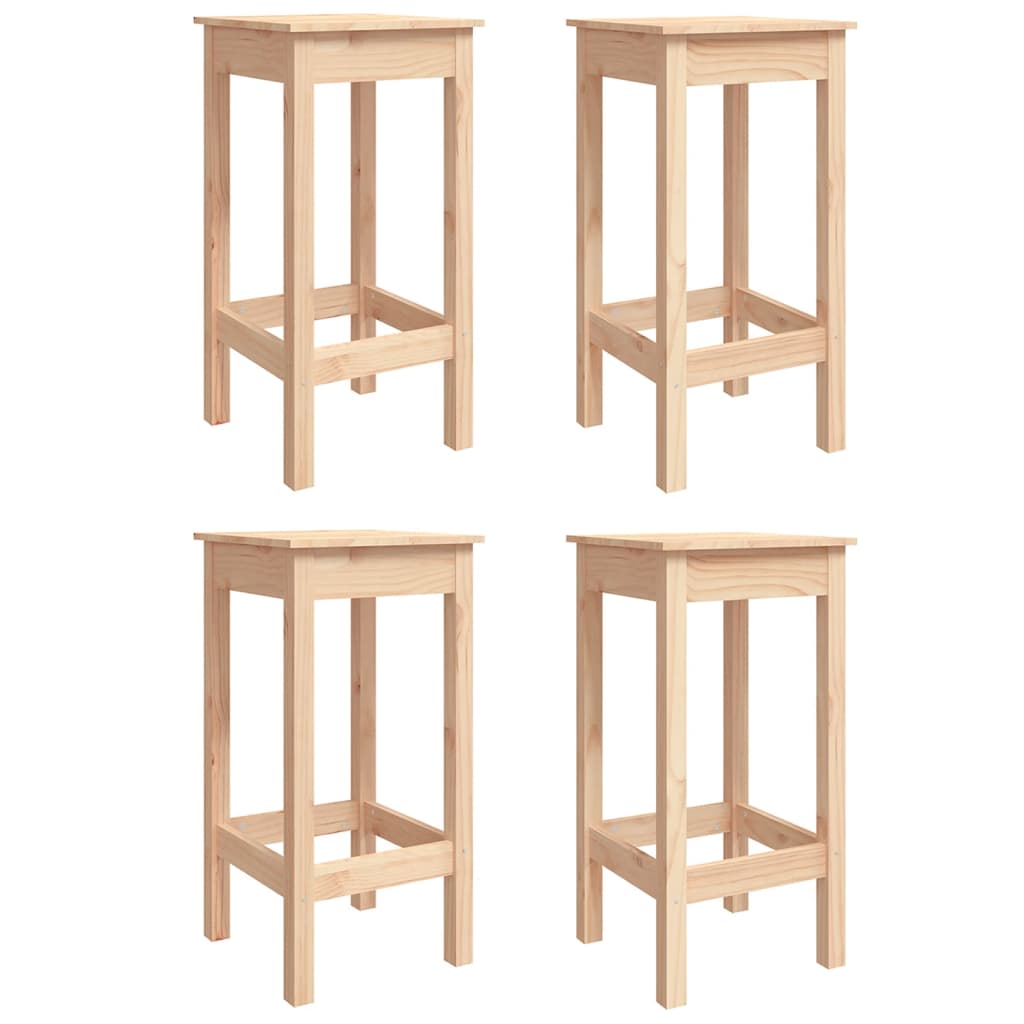 Set Bar Da Giardino 5 Pz In Legno Massello Di Pino - Image 6