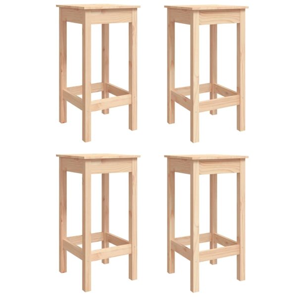 Set Bar Da Giardino 5 Pz In Legno Massello Di Pino - Image 6