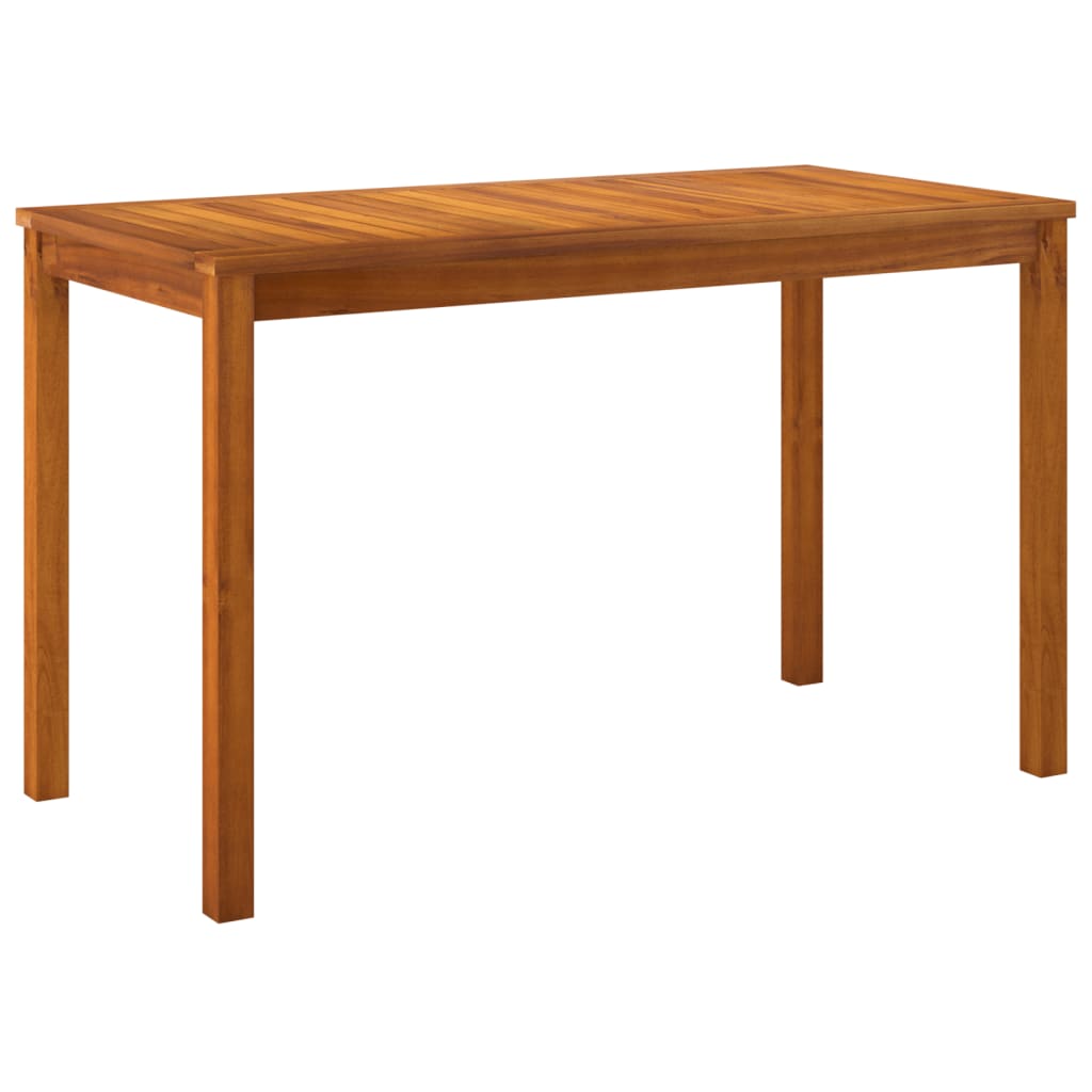 Set Da Pranzo Giardino 4pz Con Cuscini Legno Massello Di Acacia - Image 6