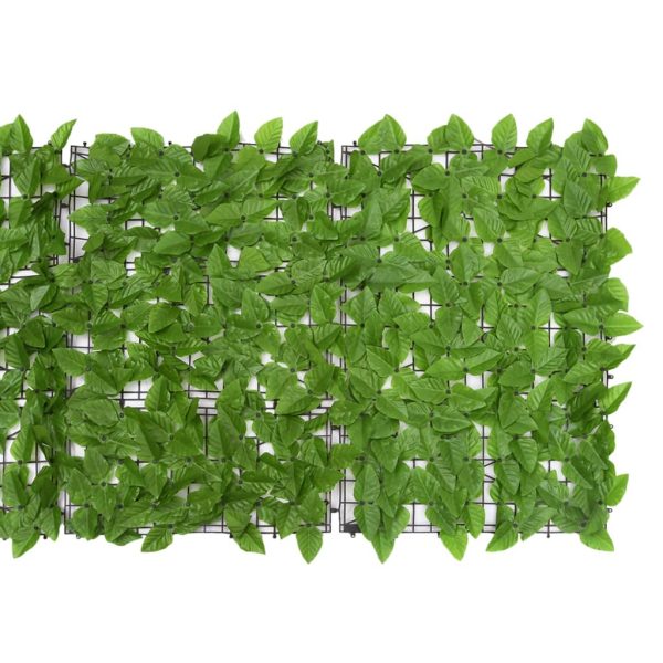 Paravento Da Balcone Con Foglie Verdi 500x75 cm - Image 3