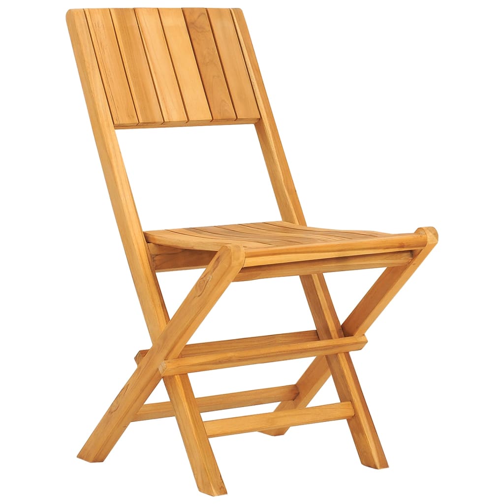 Set Da Pranzo Per Giardino 5 Pz In Legno Massello Di Teak - Image 4