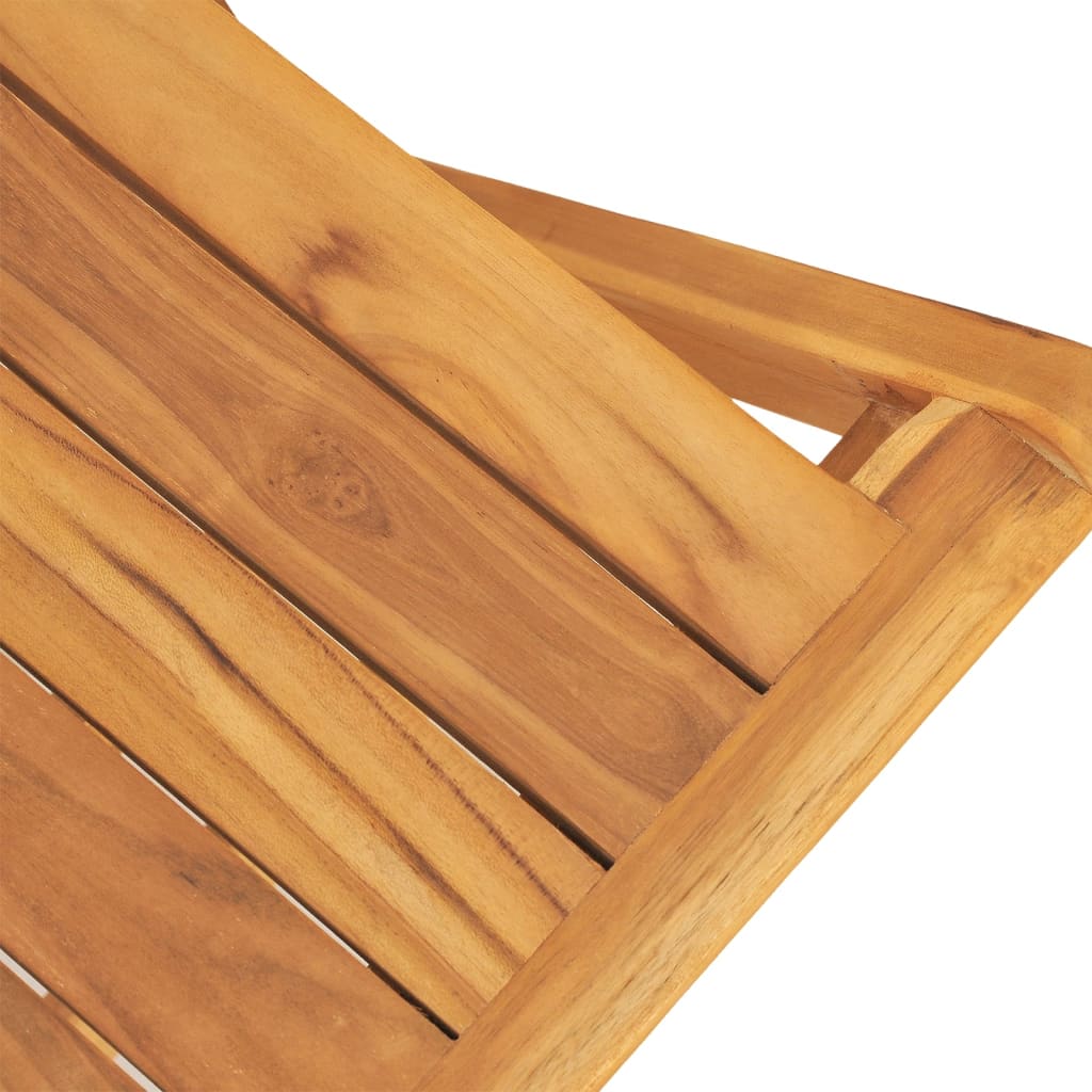 Set Da Pranzo Per Giardino 5 Pz In Legno Massello Di Teak - Image 5