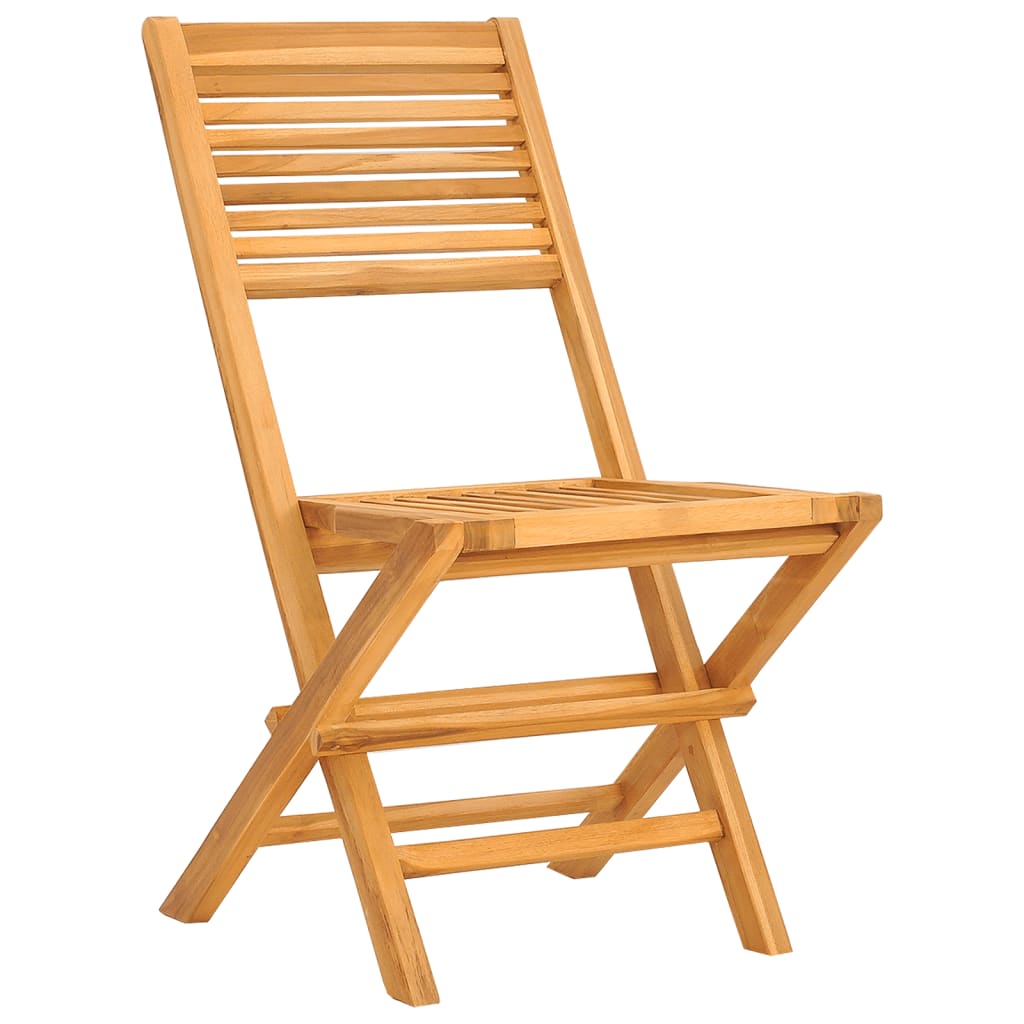 Set Da Pranzo Per Giardino 5 Pz In Legno Massello Di Teak - Image 4