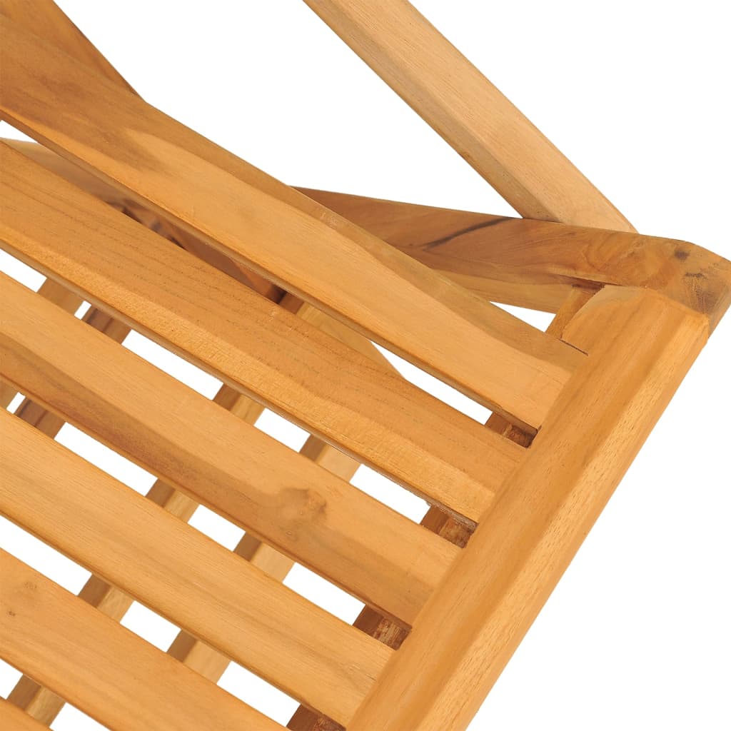 Set Da Pranzo Per Giardino 5 Pz In Legno Massello Di Teak - Image 5