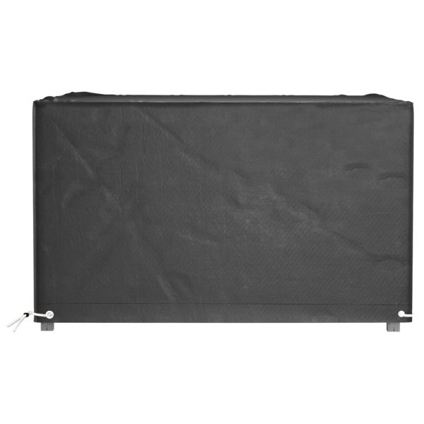 Coperture Mobili Giardino 2pz 8 Occhielli 132x132x80cm Quadrate - Image 4