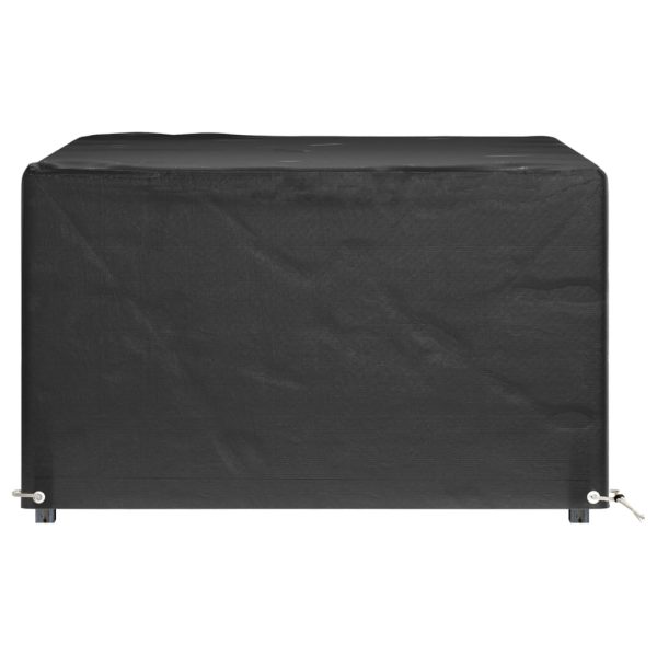Coperture Mobili Giardino 2pz 8 Occhielli 132x132x80cm Quadrate - Image 5