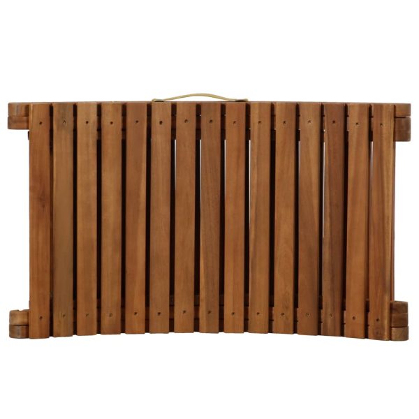 Lettini Prendisole Con Cuscini 2pz Bianco Crema Massello Acacia - Image 6