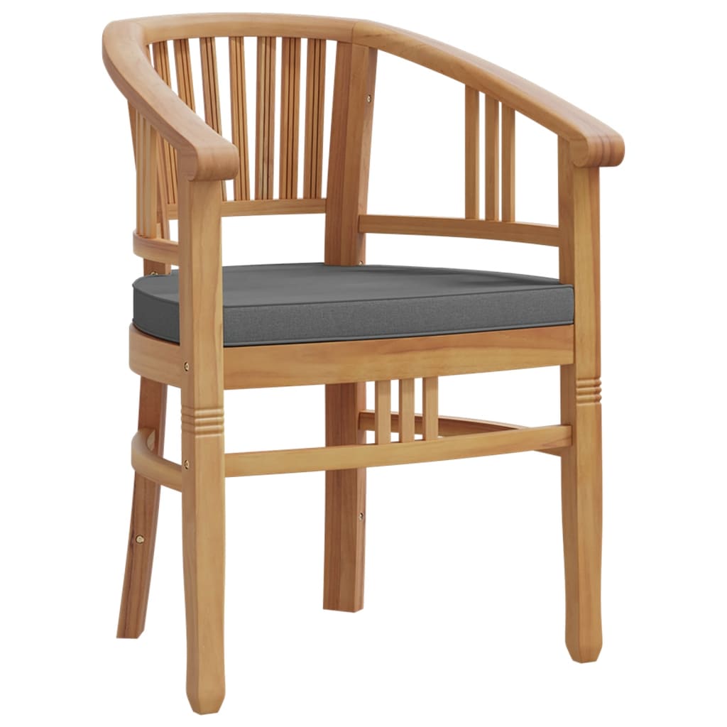Set Da Pranzo Per Giardino 5 Pz In Legno Massello Di Teak - Image 4