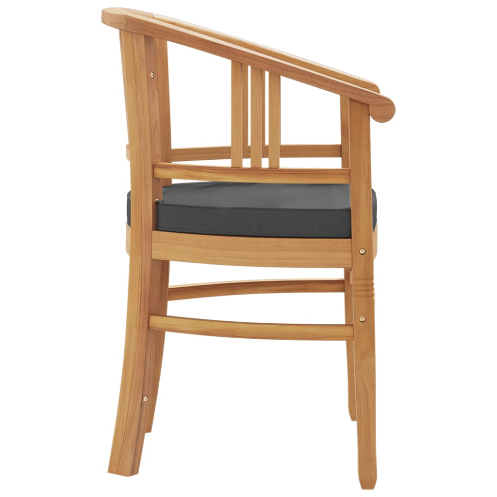 Set Da Pranzo Per Giardino 5 Pz In Legno Massello Di Teak - Image 6