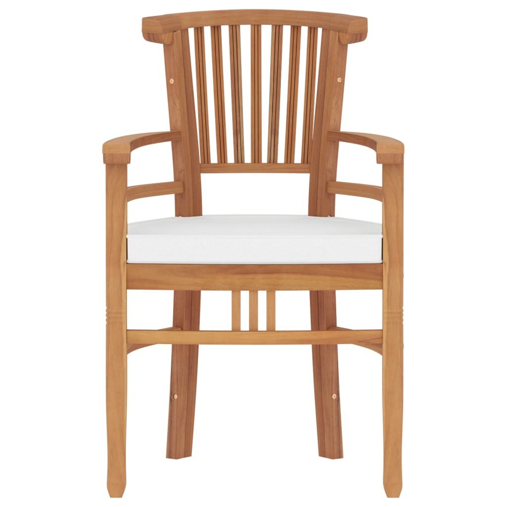 Set Da Pranzo Per Giardino 5 Pz In Legno Massello Di Teak - Image 5